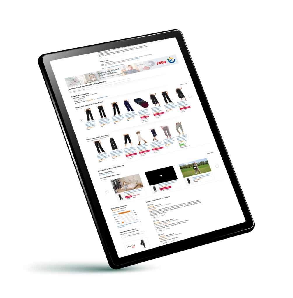 Amazon A+ Content: Vergleich Vorher